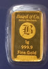 1G 24CT Gold Bar