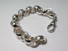 Silver Patterned Belcher Bracelet