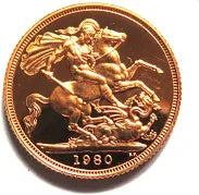 1980 Elizabeth II Full Sovereign