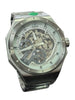 Men's HUGO #Grail Skeleton Multifunction Stainless Steel Bracelet Watch