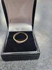 9ct Yellow Gold Ring With Clear Stones - 1.78G - Size N. Hallmarked
