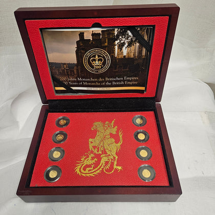 The 200th Anniversary Of The Monarchs In The British Empire, 2018 1/4 Sovereign Collection.