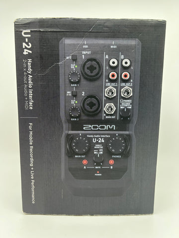 Zoom U-24 Audio Interface