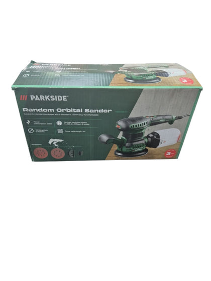 Parkside 300w Random Orbital Sander Pexs 300 C3 Sanding 125mm