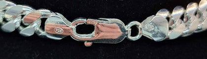 *BRAND NEW* 925 Sterling Silver Thick Curb Chain Necklace - Weight 108 Grams - Length 24