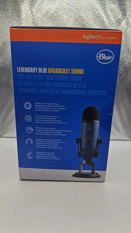 Logitech Blue Yeti USB Condenser Microphone(Blue)