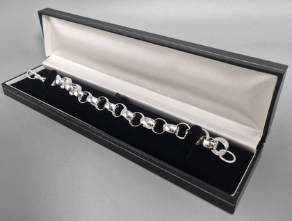 925 Silver Belcher Bracelet 23.7 Grams 8.5