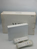 **BUNDLE** Nintendo Wii console with 2 controllers all leads BOXED with 8 games