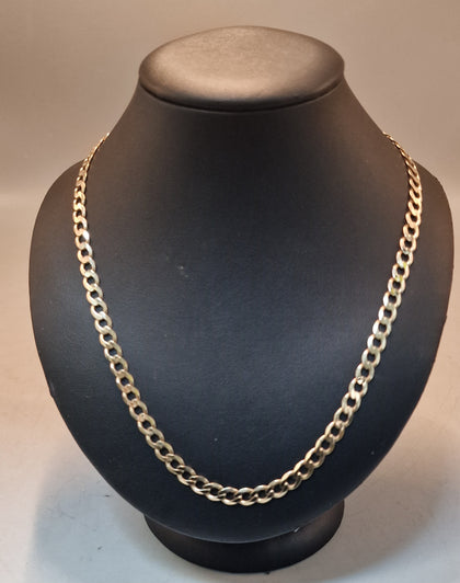 Gold Necklace 375 9ct 18'' in Length