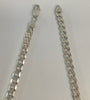 Silver Curb Chain 24-Inch