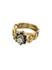 9ct Vintage Sapphire and Diamond ring size K