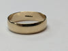 9CT GOLD WEDDING BAND SIZE P PRESTON STORE