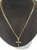 9ct Gold Cross & Chain