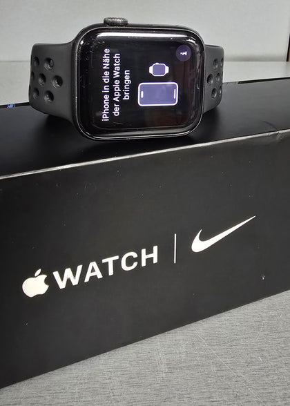 APPLE Watch Series 5 Cellular - Space Grey Aluminium with Anthracite & Black Nike Sports Band, 44 mm