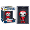 ** Collection Only ** Funko Pop! Silver Marvel Deluxe Iron Figure Hall of Armor Man Model 8 #1038
