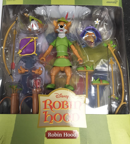 Disney Ultimates Robin Hood with Stork Costume Super7 Action Figure