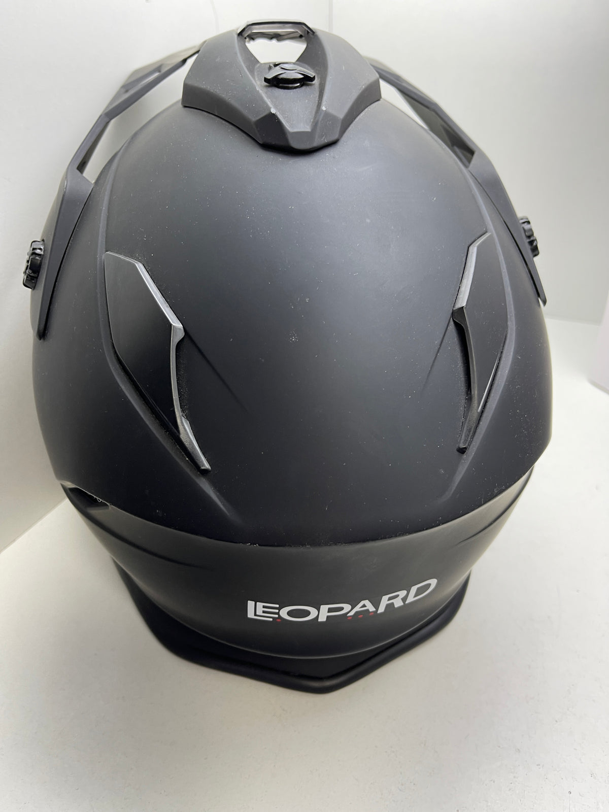 LEOPARD MX ADVENTURE X327 MATT BLACK SIZE L BIKE HELMET | Cash
