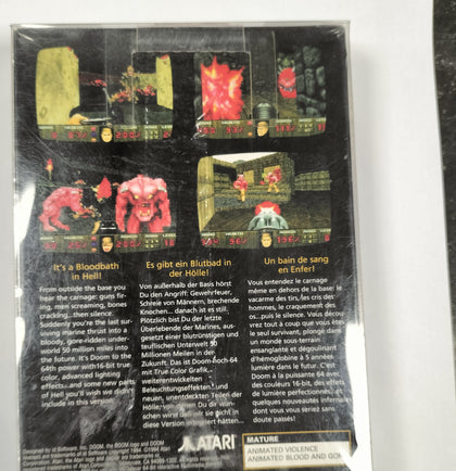 doom atari jaguar american copy