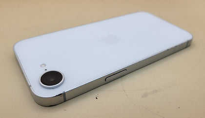 Apple iPhone 16e - 128GB - White - Unlocked - 100% Battery Health
