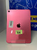 iPad 10th Gen (A2757) 10.9" 64GB - Pink, Unlocked.