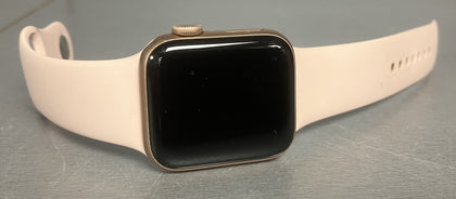Apple Watch SE GPS 40mm Gold Aluminium Case Pink Sport Band