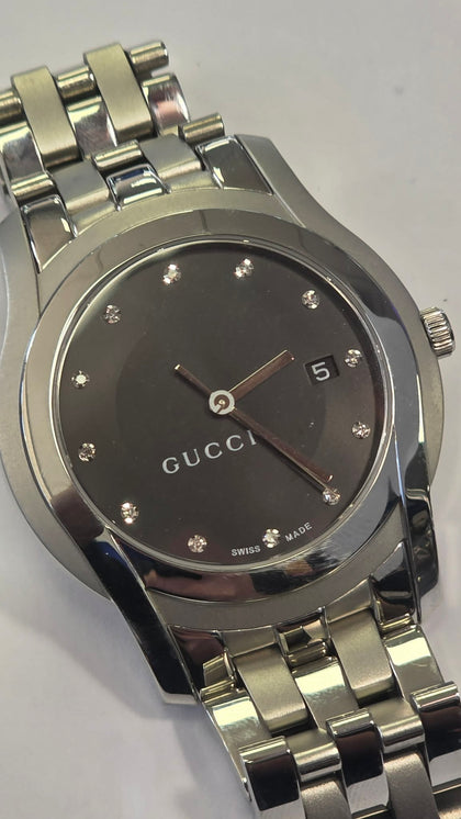 Gucci 5500XL Stainless Steel Watch