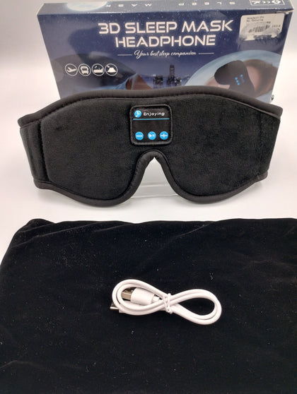 Wilko Sleep Mask with Headphones and White Noise