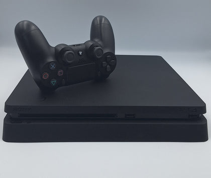Sony Playstation 4 Slim Console 500GB with 1 x dualshock controller and leads unboxed