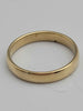 18ct Yellow Gold Wedding Band Ring - 4.70 Grams - Size T
