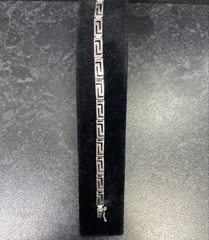 14ct White Gold Bracelet 7.94g