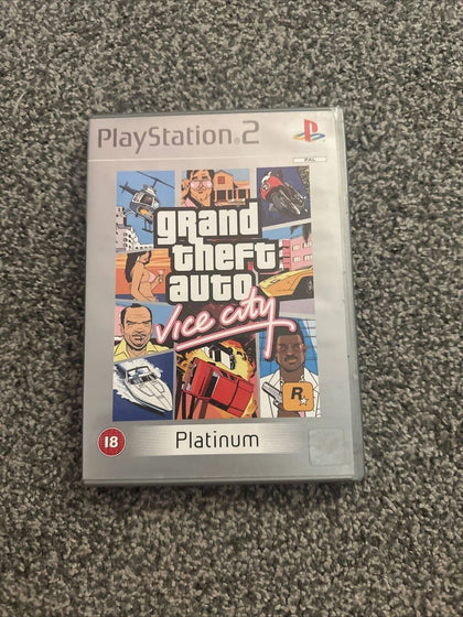 Grand Theft Auto Vice City Platinum Playstation 2 Ps2