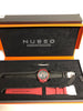Nubeo Men's 50.5mm Space Cupola Automatic Limited Edition Watch with Rubber Strap NB-6055