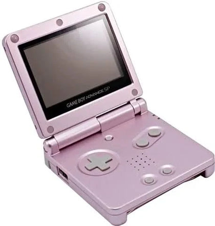 Nintendo Game Boy Advance SP Pearl Pink & Carry Case