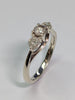 9CT White Gold Diamond Eternity Ring Size I
