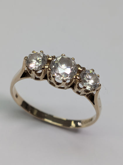 9ct Gold Eternity Ring Size O