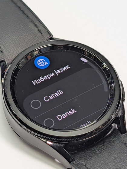 Samsung Galaxy Watch6 Classic  sm-r950 BT (Black, 43mm)