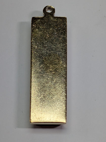 9ct Solid Gold Bar Pendant