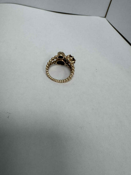 14ct gold ring (8.52g) (size P)