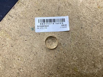 9ct Gold Band