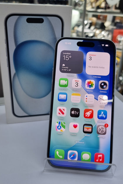 Apple iphone 15 128gb blue unlocked