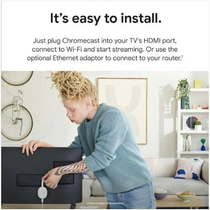 Google Chromecast HD with Google TV