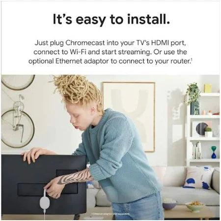Google Chromecast HD with Google TV