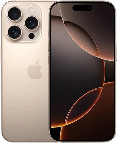Apple iPhone 16 Pro 5G 128GB AI Mobile Phone - Desert Titanium