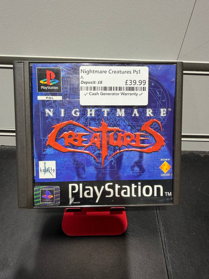 nightmare creatures ps1 game