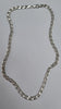 Silver Mariner link chain 21"