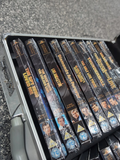 James Bond Ultimate Collection DVD Set 20 Disc Set (Some Opened) collection only