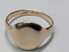 9CT GOLD SIGNET RING SIZE O