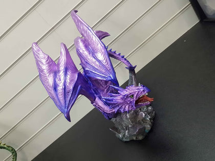 Majestic Purple Dragon On Rocks *COLLECTION ONLY*