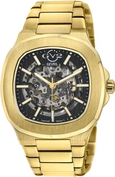 GV2 Men's Potente Automatic Skeleton Watch
