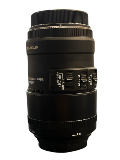 Sigma 105mm f1:2.8 DG Macro HSM - Canon Mount
